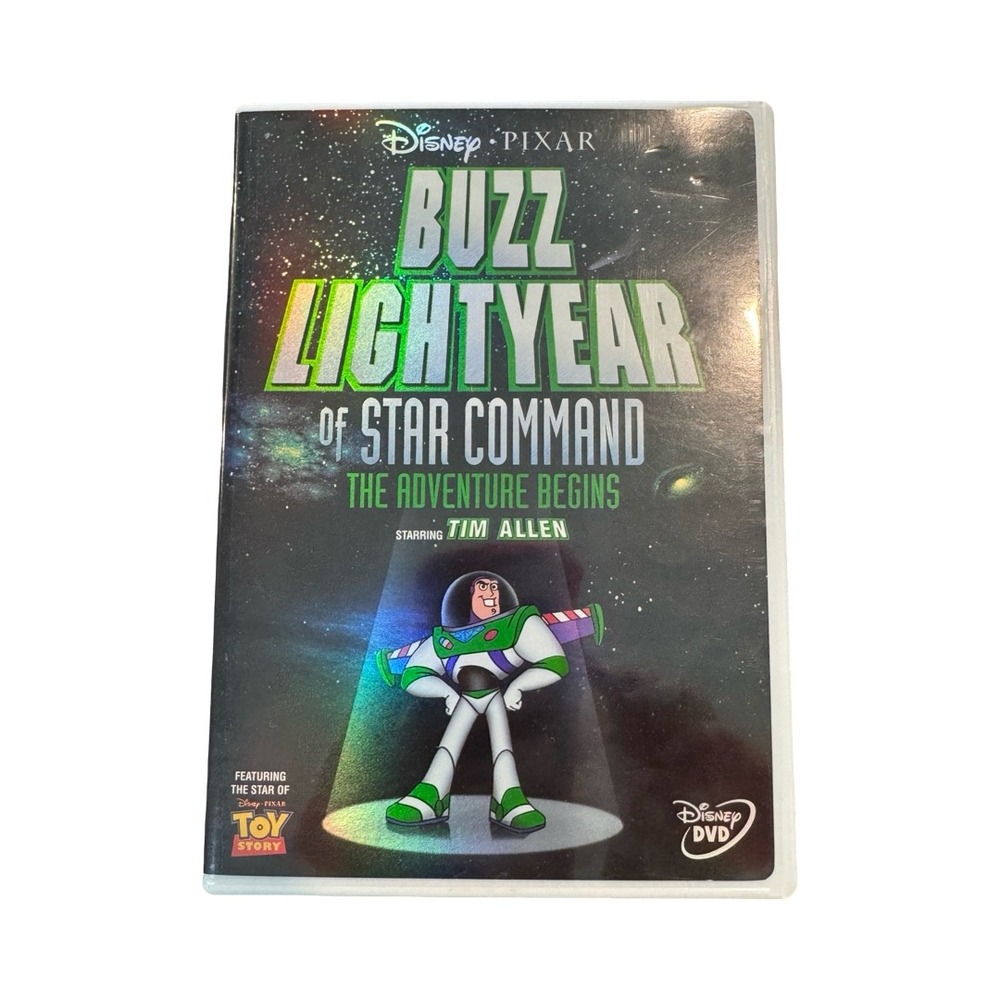 Disney Pixar Buzz Lightyear of Star Command The Adventure Begins DVD Tim Allen